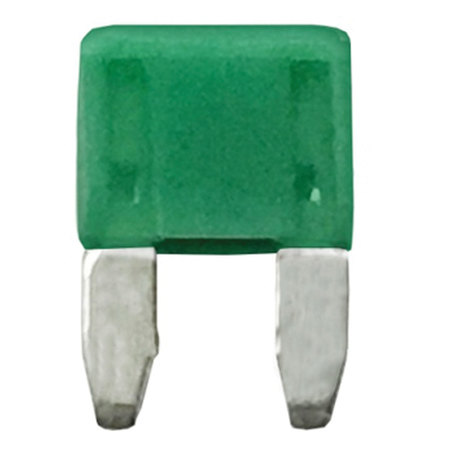 WIRTHCO ENGINEERING WirthCo 24130 MinBlade Fuse - 30 Amp (Green), Pack of 5 24130